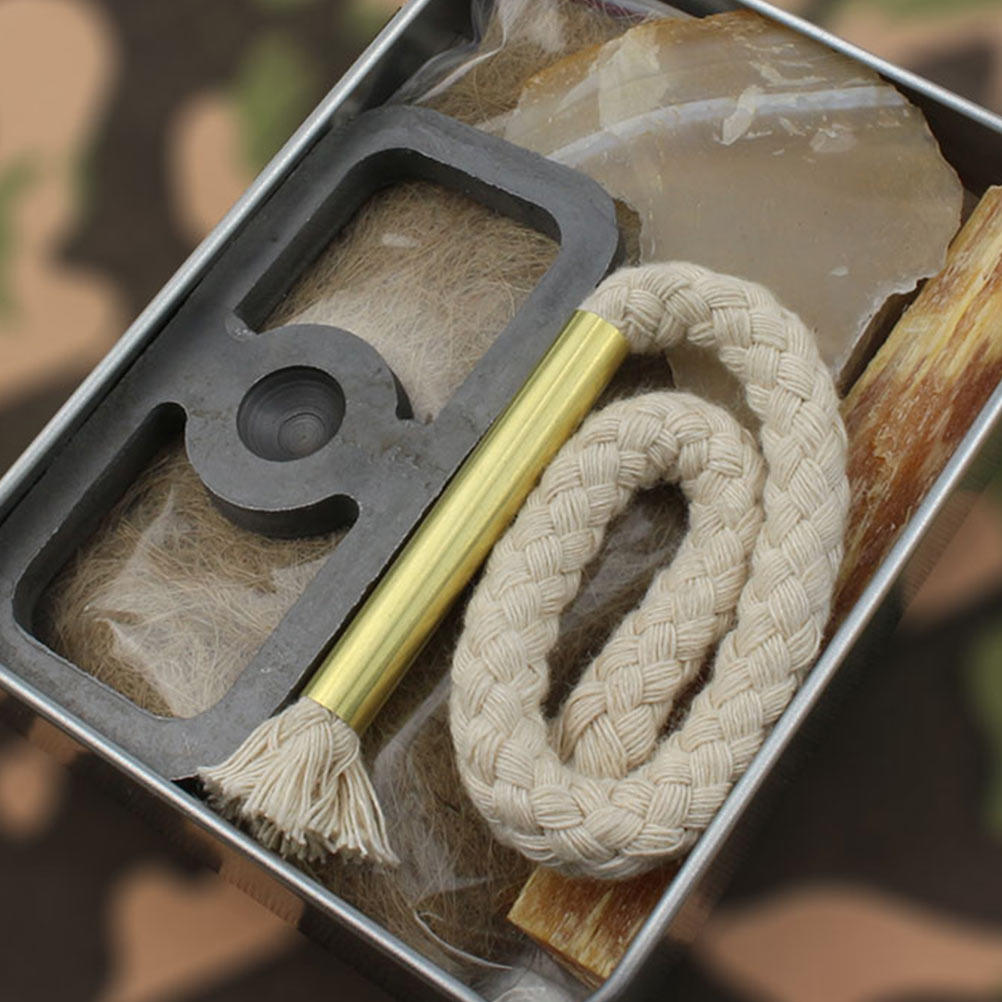Campfire Cooking - 1Set Fire Starter Cotton Rope Set