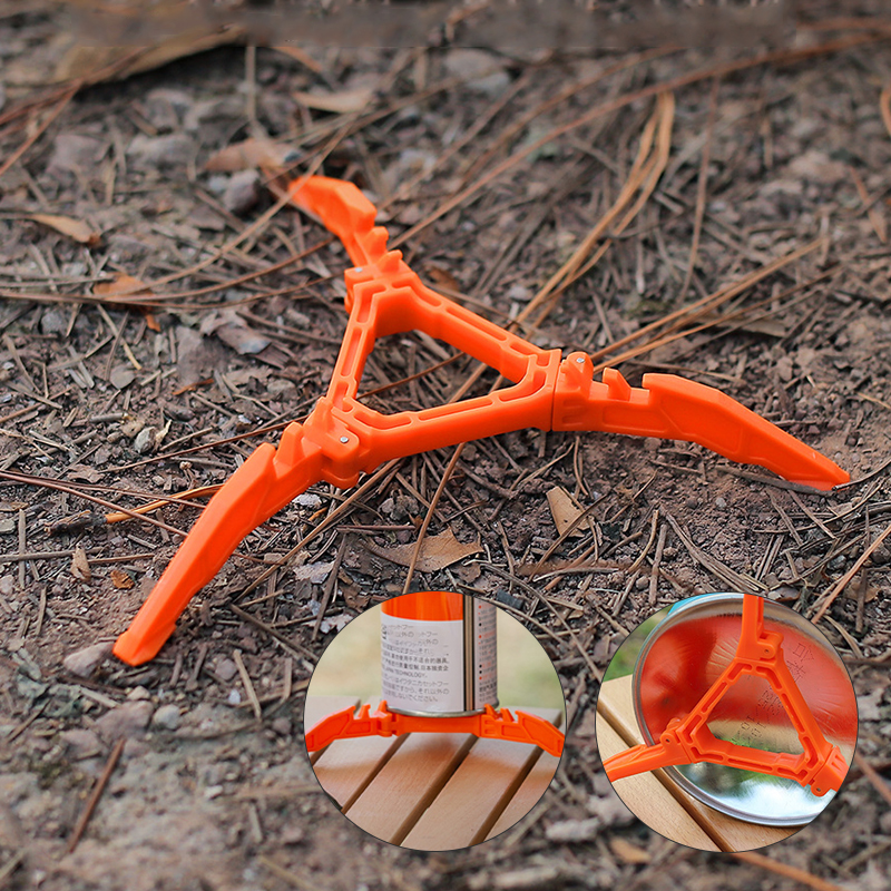 Campfire Cooking - ​​​​​​Portable Gas Canister Stand​​ Universal Tripod