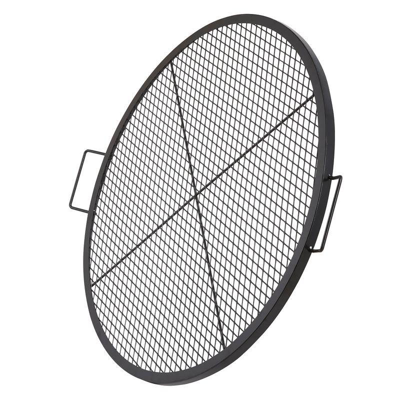 Campfire Cooking - Black Round Cooking Grid 36 Inch