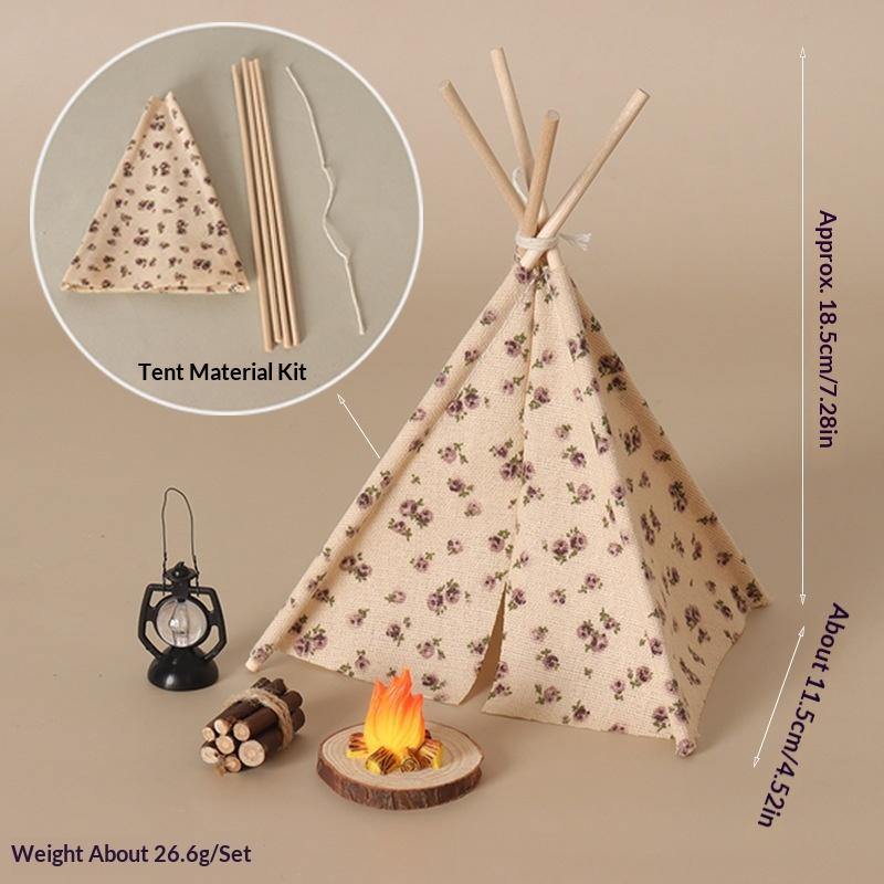 Camping Cooking Roll - **1 Set 1/12 Doll House Outdoor