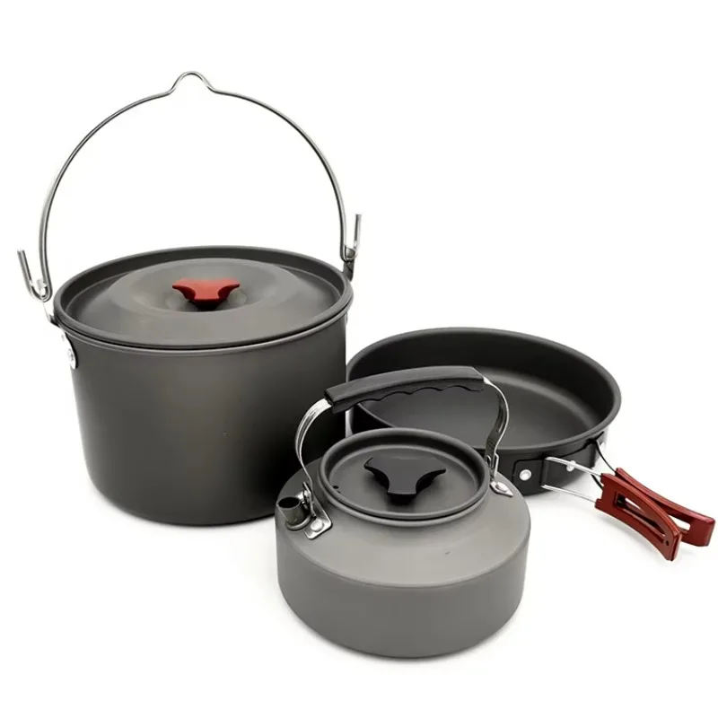 High Quality Outdoor Lightweig - Quality Camping Cooking Set recension och pris