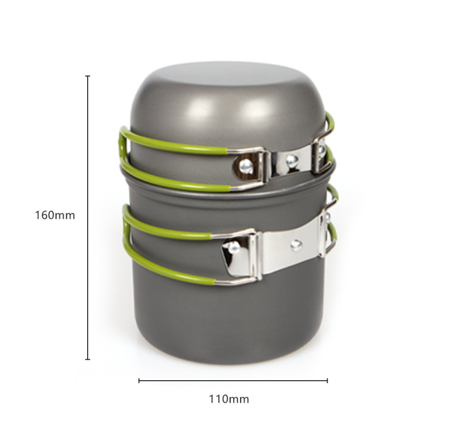Ultralight Camping Pot Set: Ca - Camping Cooking Pot Set recension och pris