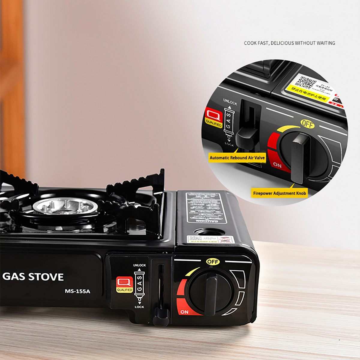 2900W Outdoor Portable Butane  - Camping Cooking Ring recension och pris