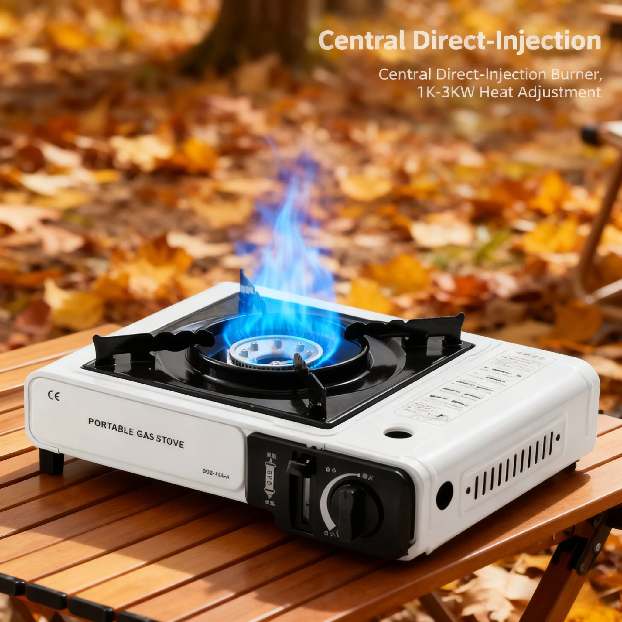 Portable outdoor gas stove, su - Camping Cooking Ring recension och pris