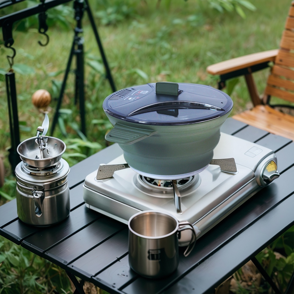Outdoor Camping Folding Pot, S - Camping Cooking Pot Set recension och pris