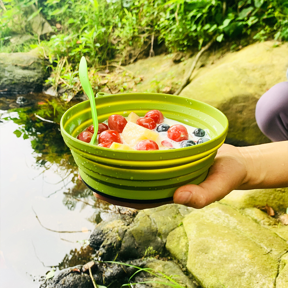 Outdoor Camping Folding Pot, S - Camping Cooking Pot Set recension och pris