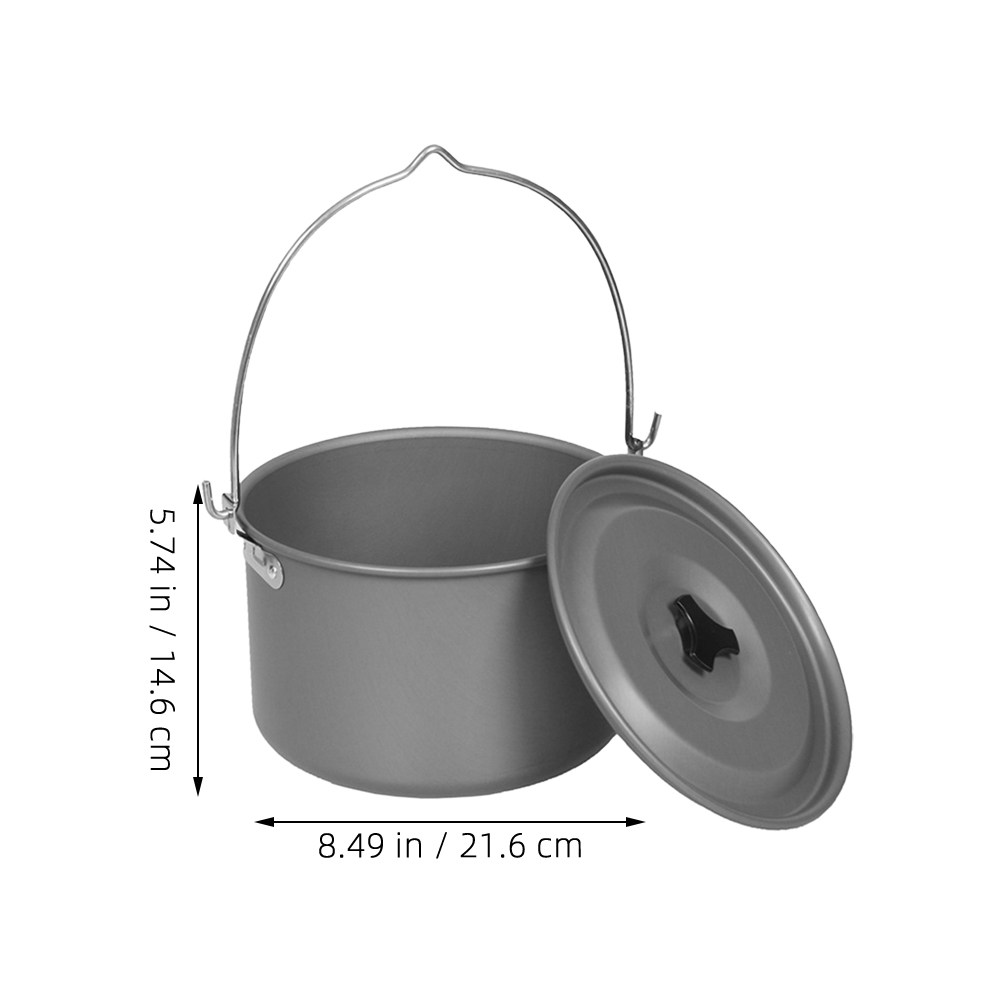 Camping Hanging Pot Large Alum - Camping No Cooking Meals recension och pris