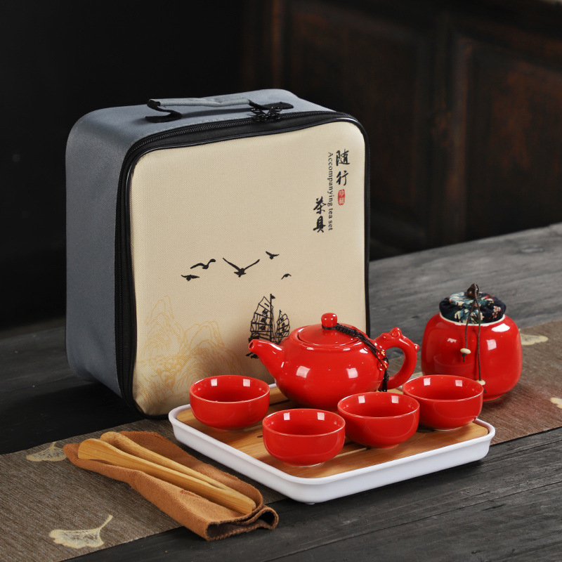 Portable Travel Kung Fu Tea Se - Camping Cooking Pot Set recension och pris