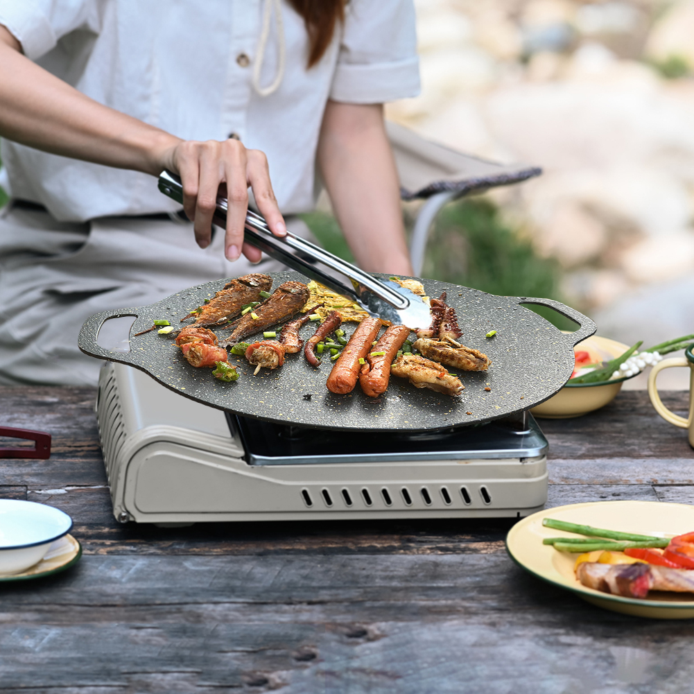 Round Baking Dishes Pans Non-s - Camping Cooking Set Non Stick recension och pris