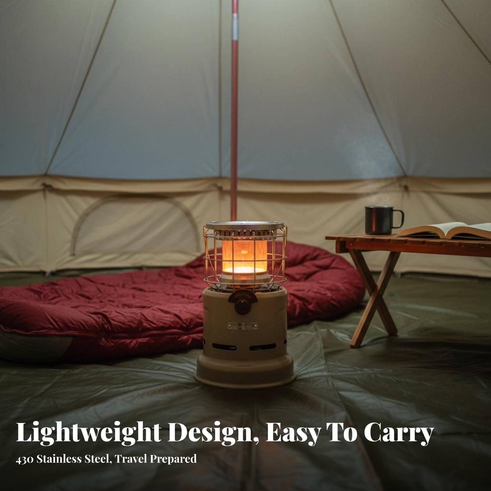Portable Outdoor Gasification  - Camping No Cooking Meals recension och pris