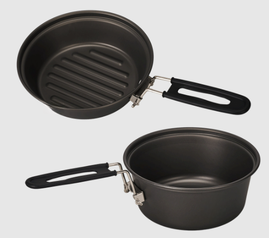 Lightweight Aluminum Alloy Cam - Camping Cooking Pot Set recension och pris