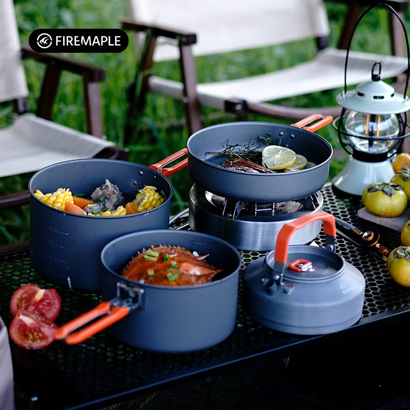 Outdoor Camping Cooker Pot Set - Camping No Cooking Meals recension och pris