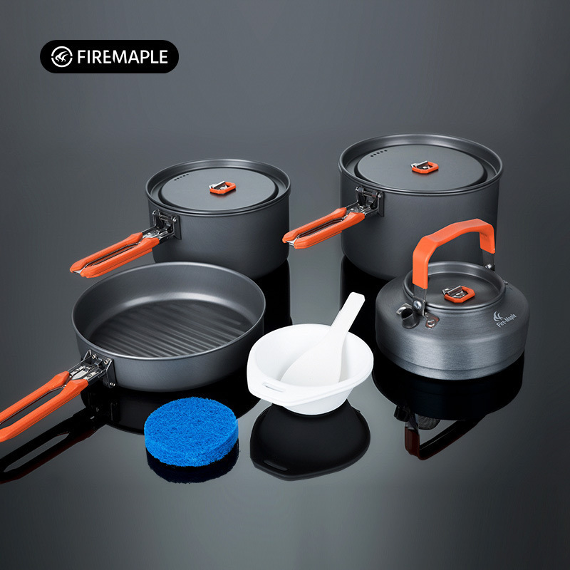 Outdoor Camping Cooker Pot Set - Camping No Cooking Meals recension och pris