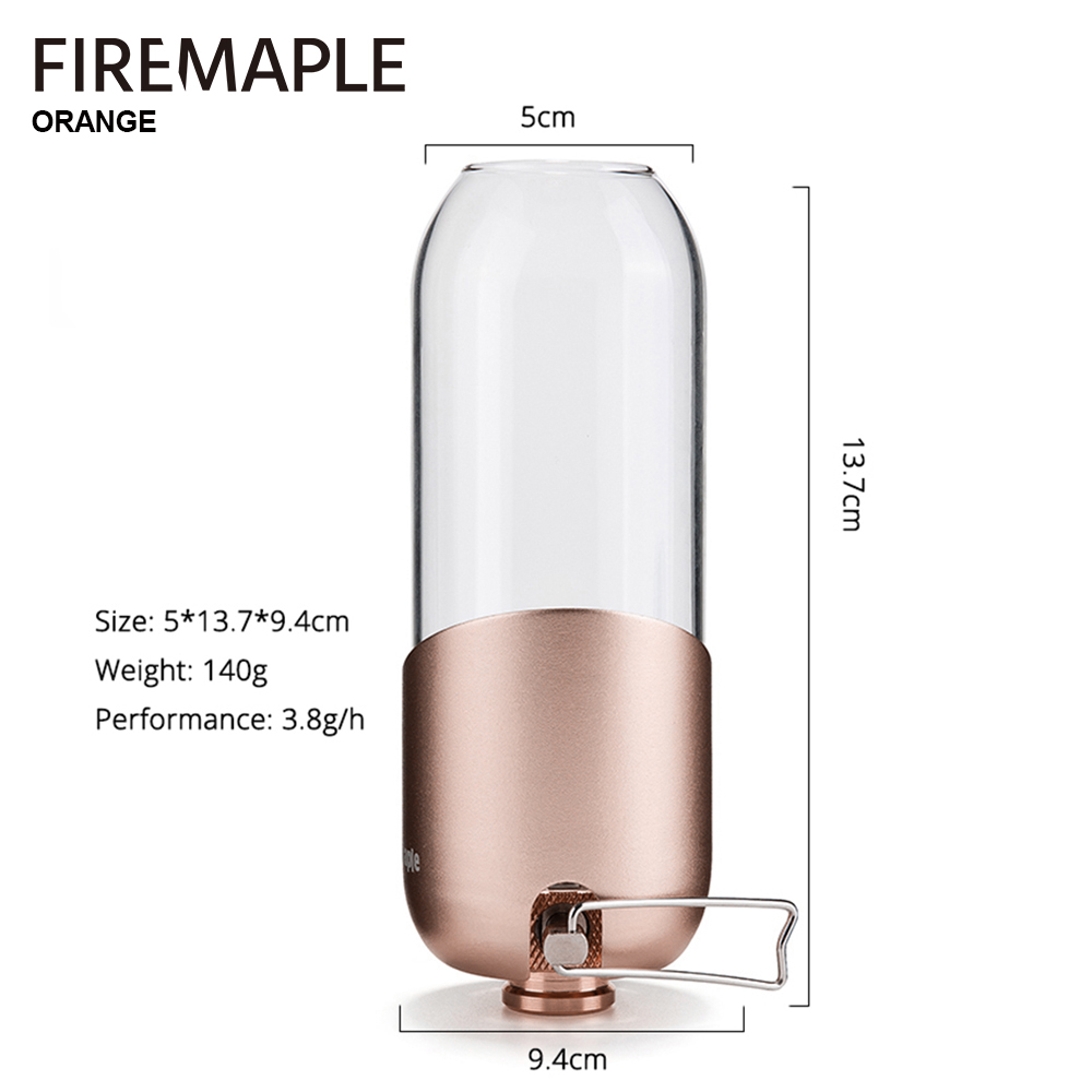Fire Maple Orange Gas Lantern  - Campfire Cooking recension och pris
