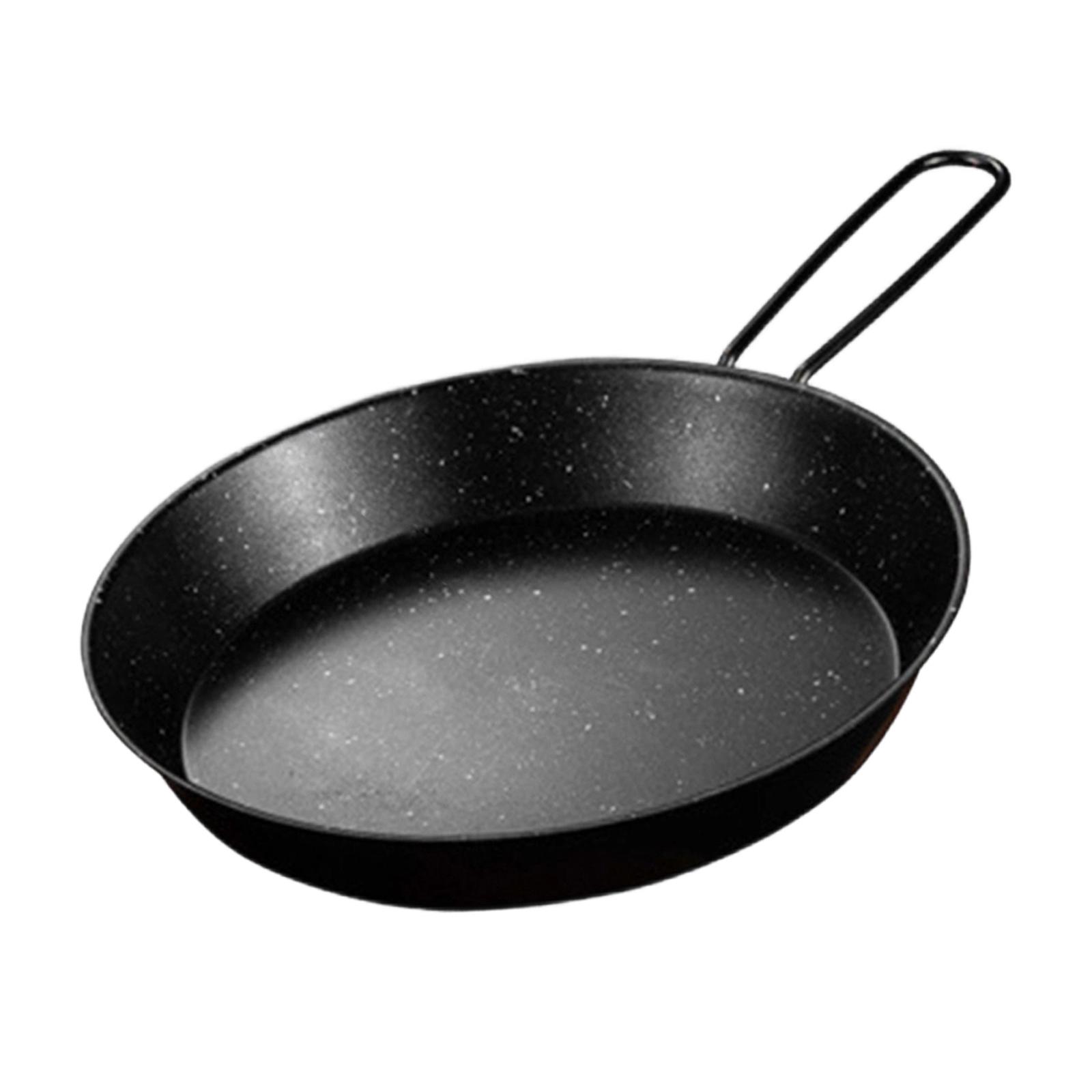 Durable Stainless Steel Foldin - Camping Cooking Frying Pan recension och pris