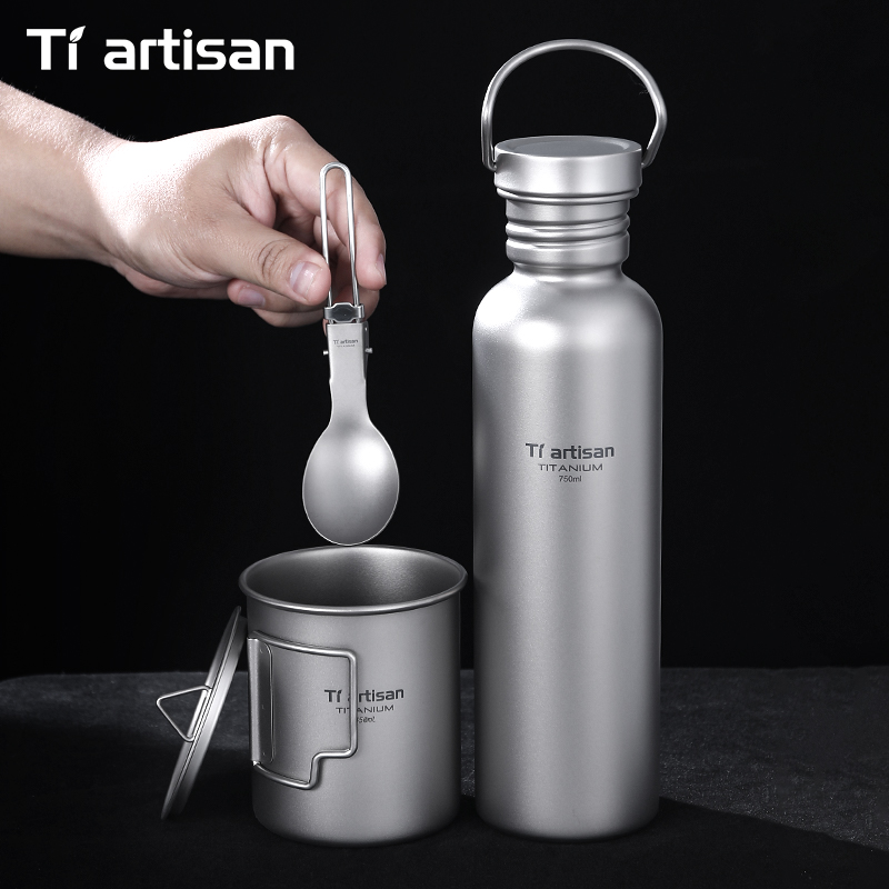 Tiartisan Titanium Cookware 3- - Camping Cooking Roll recension och pris