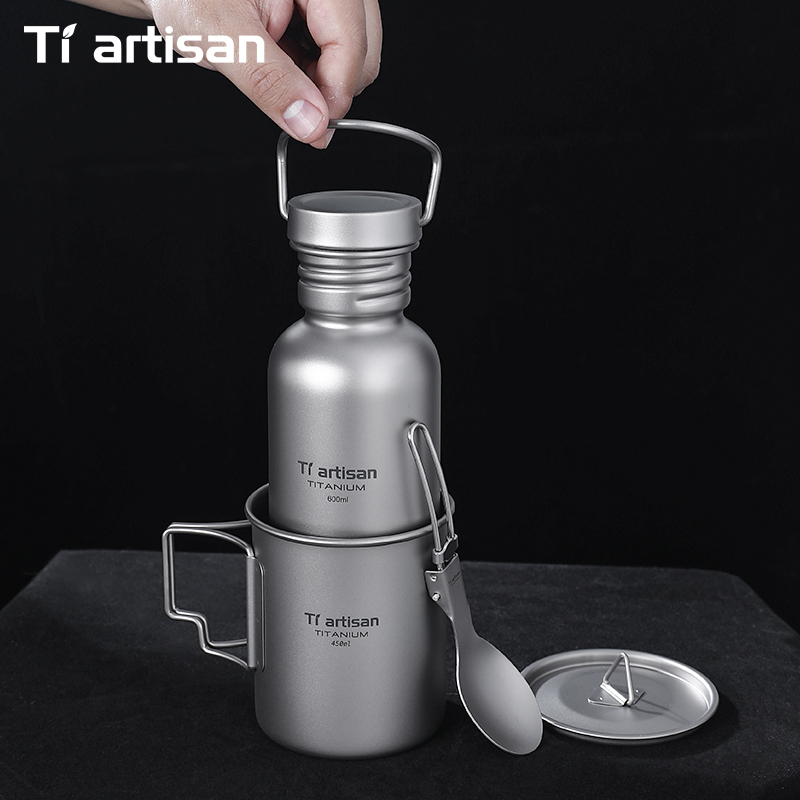 Tiartisan Titanium Cookware 3- - Camping Cooking Roll recension och pris