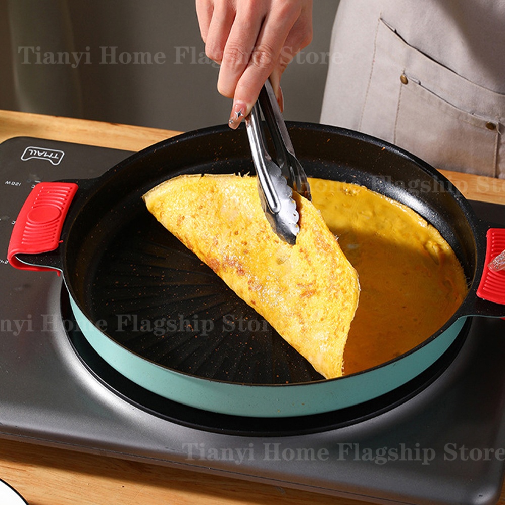 Grill Pan Round Non-Stick Barb - Camping Cooking Set Non Stick recension och pris
