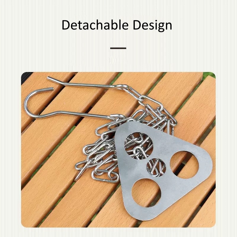1set Tripod Hanging Detachable - Campfire Cooking recension och pris