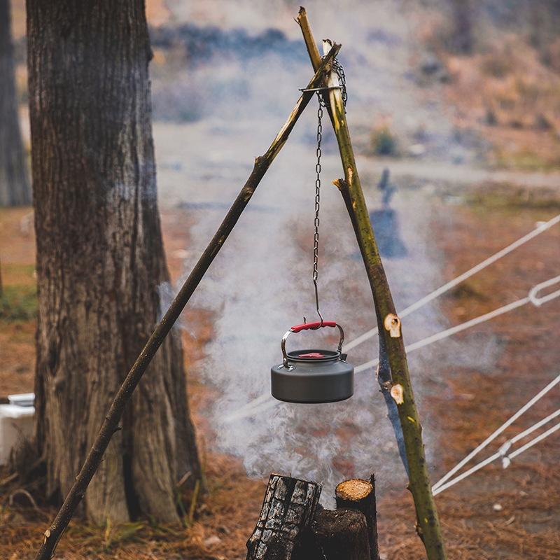 1set Tripod Hanging Detachable - Campfire Cooking recension och pris