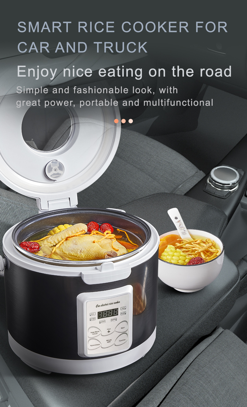 Rmier 12V 24V 220V Mini Rice C - Camping No Cooking Meals recension och pris