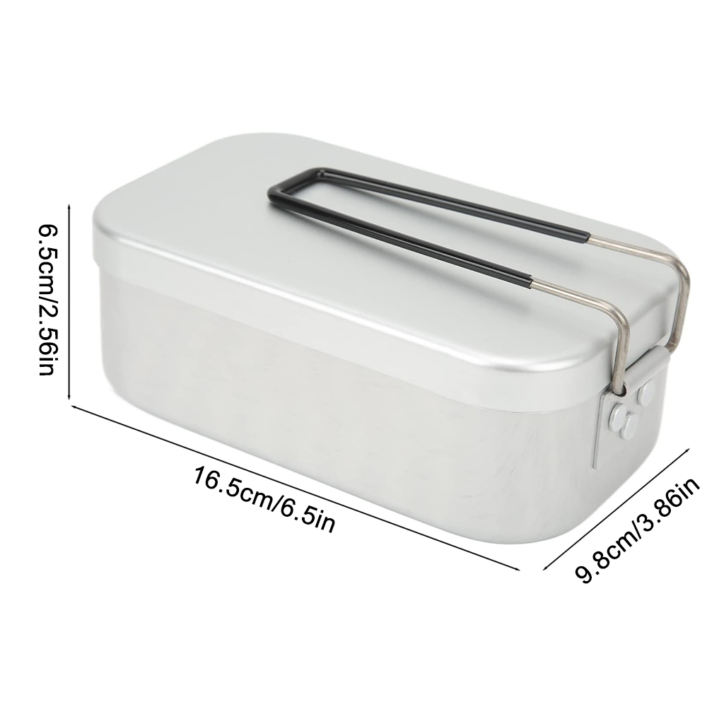 800ML Aluminum Lunch Boxes Out - Camping Cooking Roll recension och pris