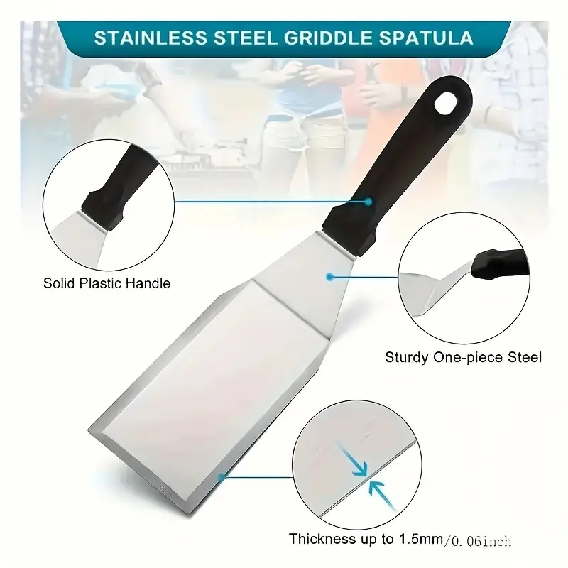7-piece ultimate barbecue tool - Quality Camping Cooking Set recension och pris