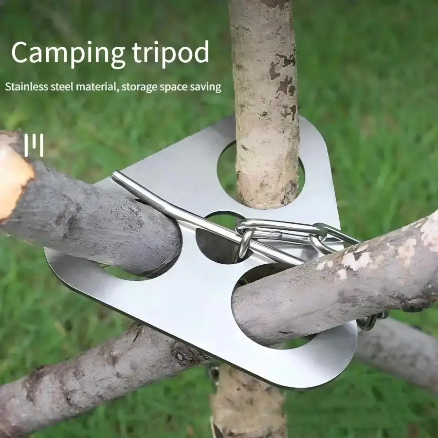 Stainless Steel Portable Campi - Campfire Cooking recension och pris