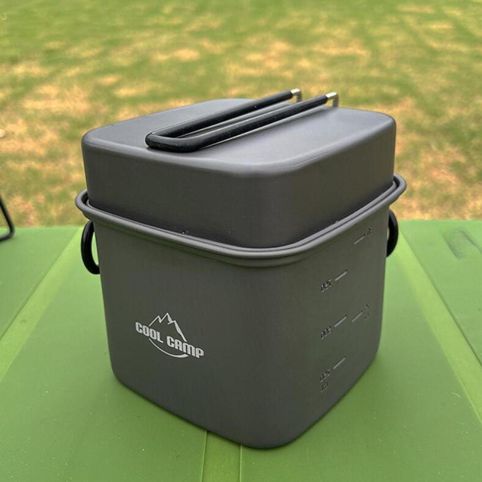 Camping Cookware Set Frying Pa - Camping Cooking Pot Set recension och pris