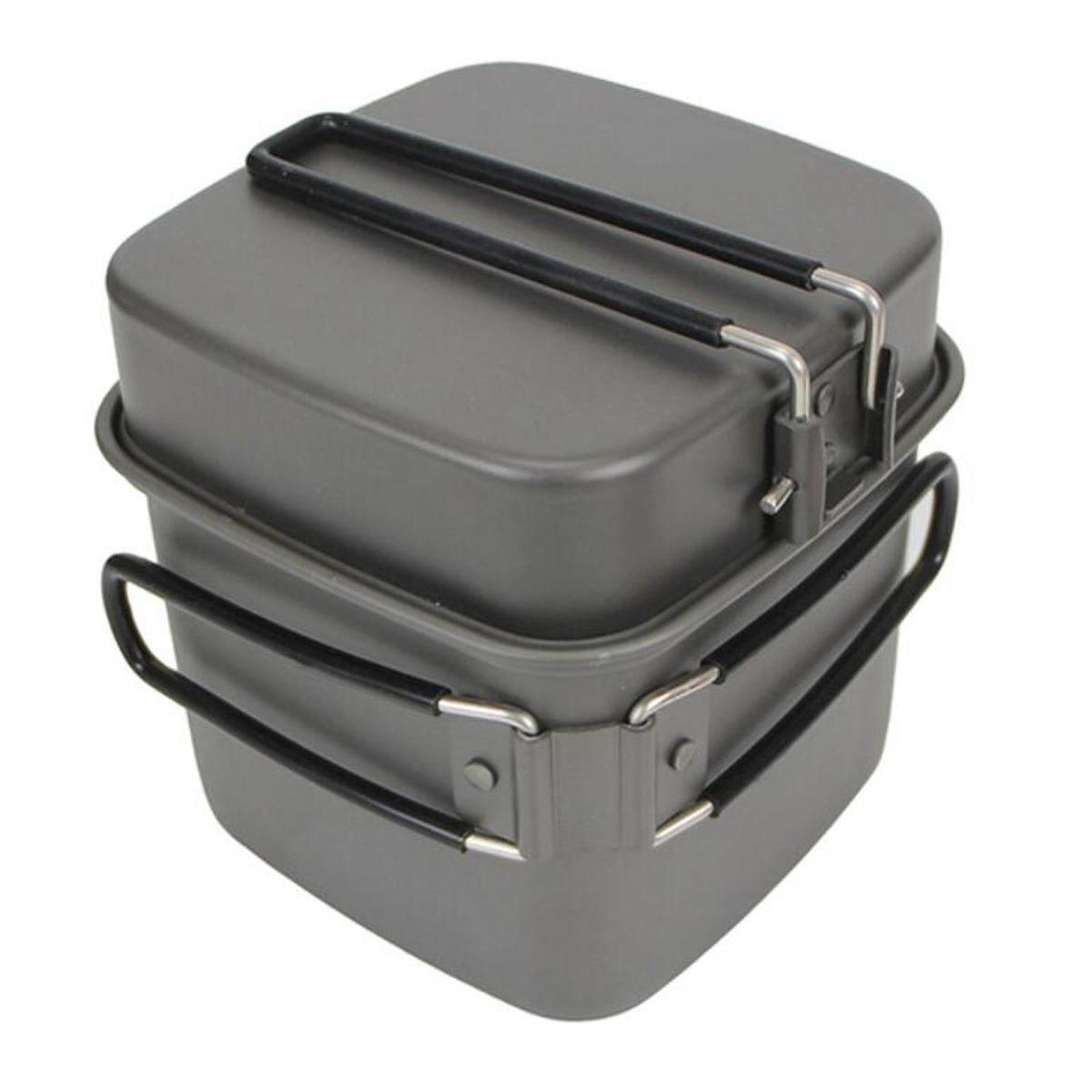 Camping Cookware Set Frying Pa - Camping Cooking Pot Set recension och pris