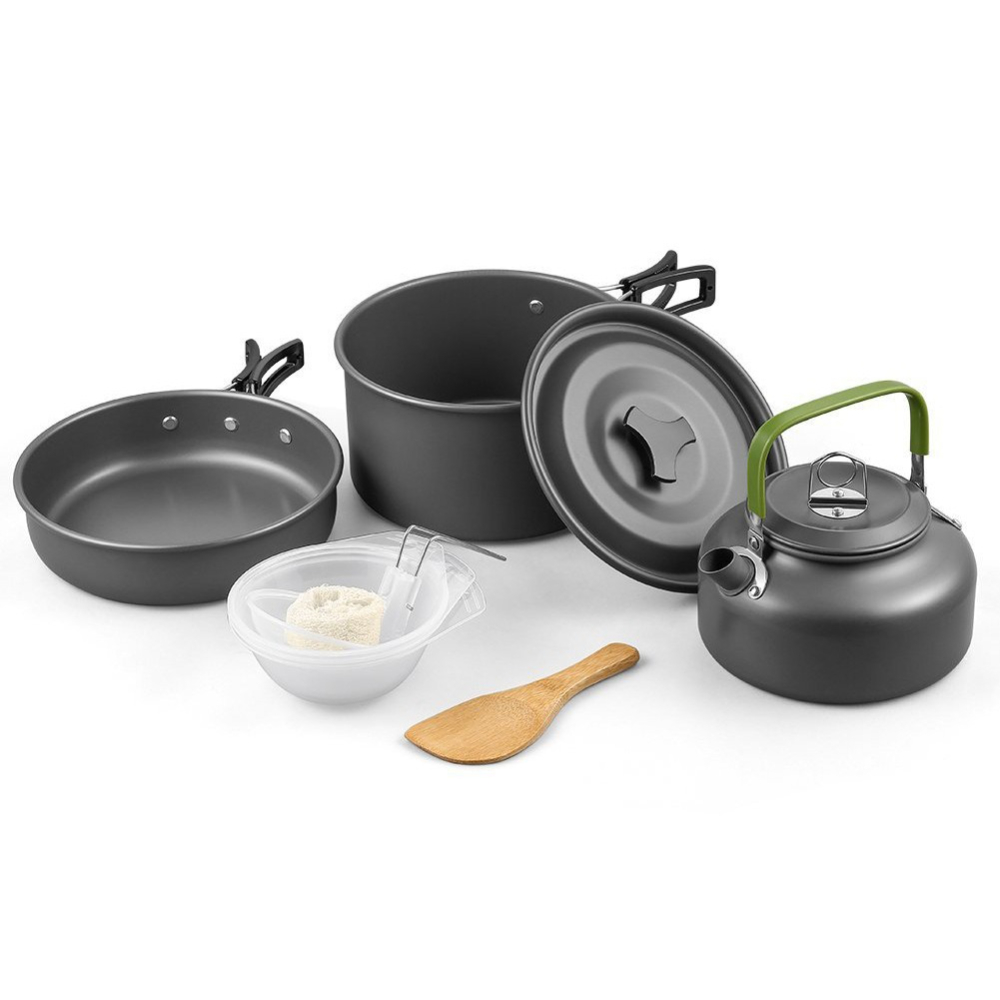 Outdoor camping cookware set a - Camping Cooking Set Non Stick recension och pris