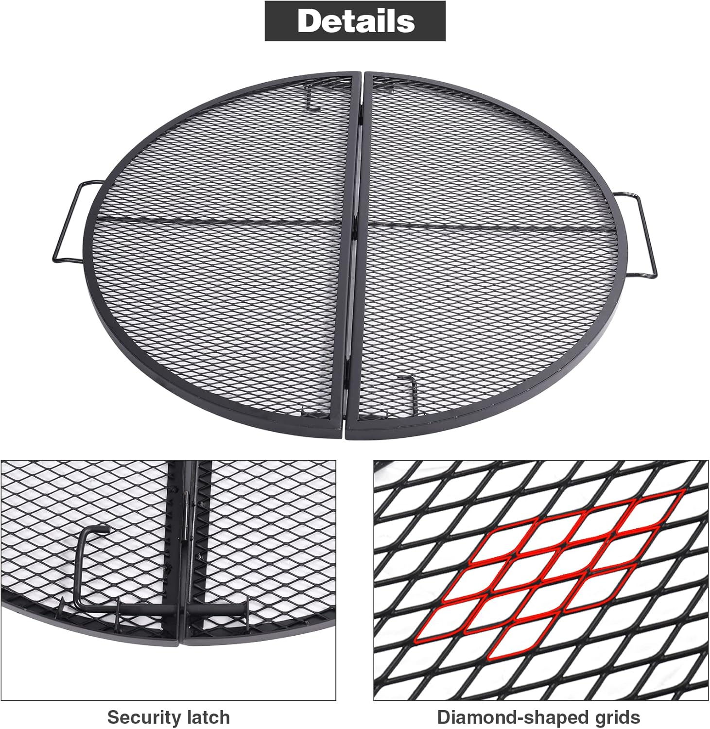 X-Marks Fire Pit Cooking Grill - Campfire Cooking recension och pris