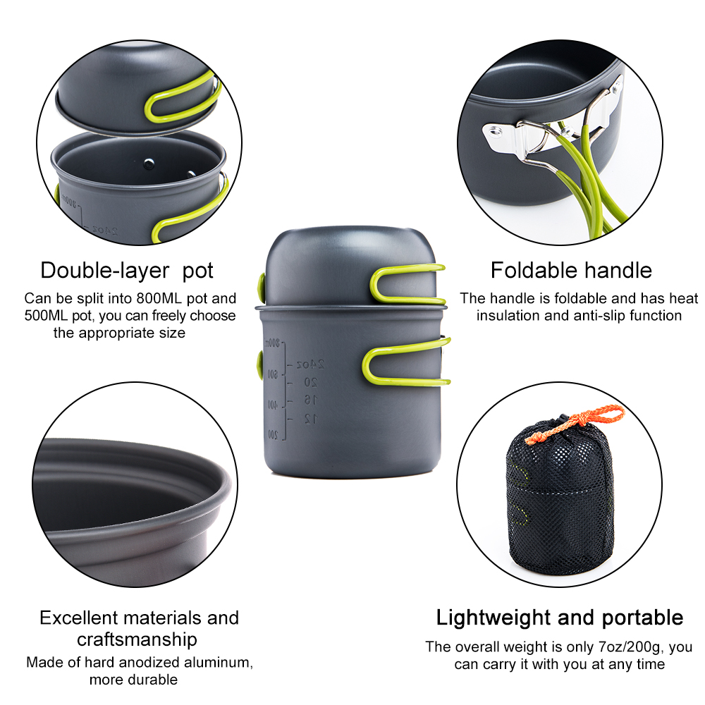 Widesea Ultralight Camping Coo - Camping Cooking Roll recension och pris