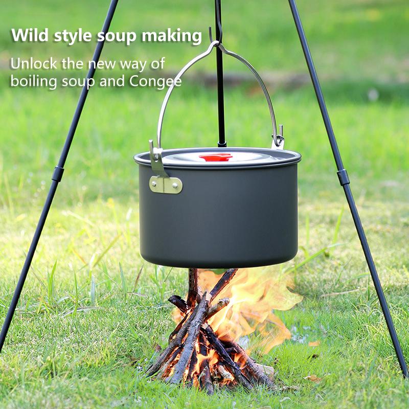 [SP]Camping Cookware Set Alumi - Camping Cooking Set Non Stick recension och pris