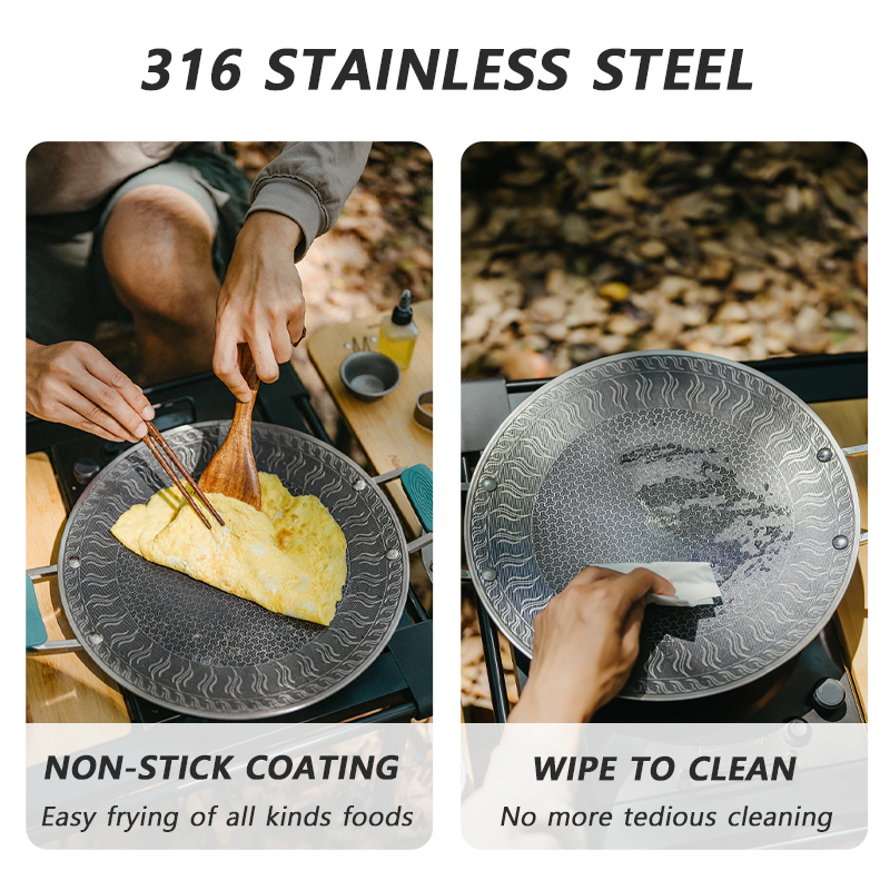 Naturehike BBQ Cooking Grill P - Camping Cooking Set Non Stick recension och pris