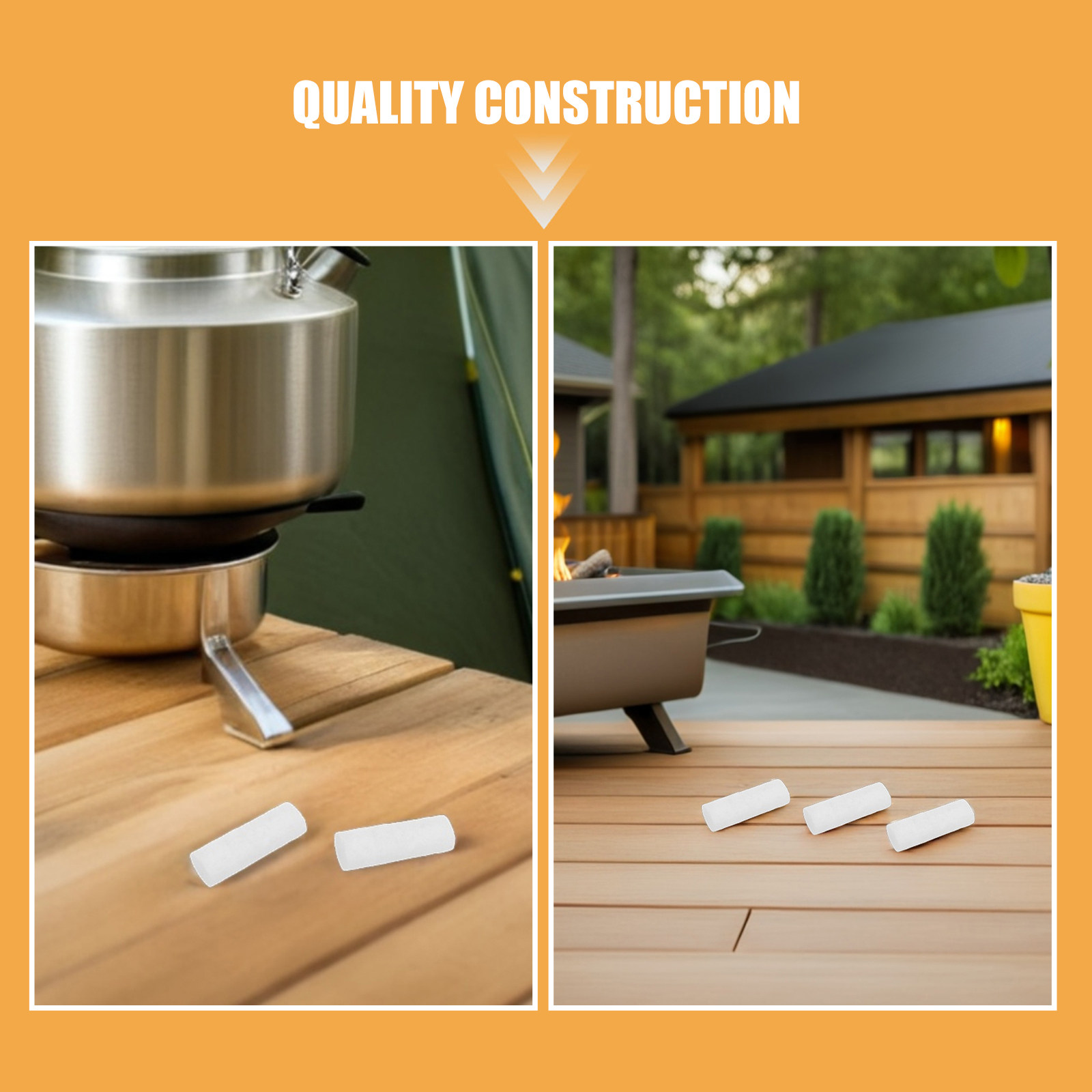 30Pcs Fire Starter Cotton Bloc - Campfire Cooking recension och pris