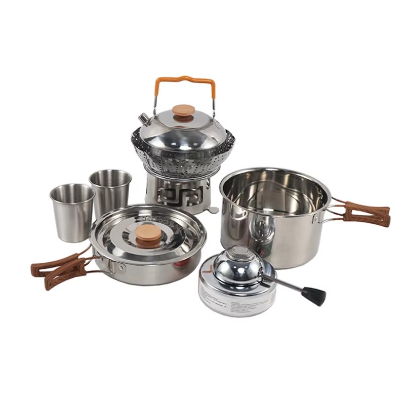 High Quality Portable Outdoor  - Quality Camping Cooking Set recension och pris