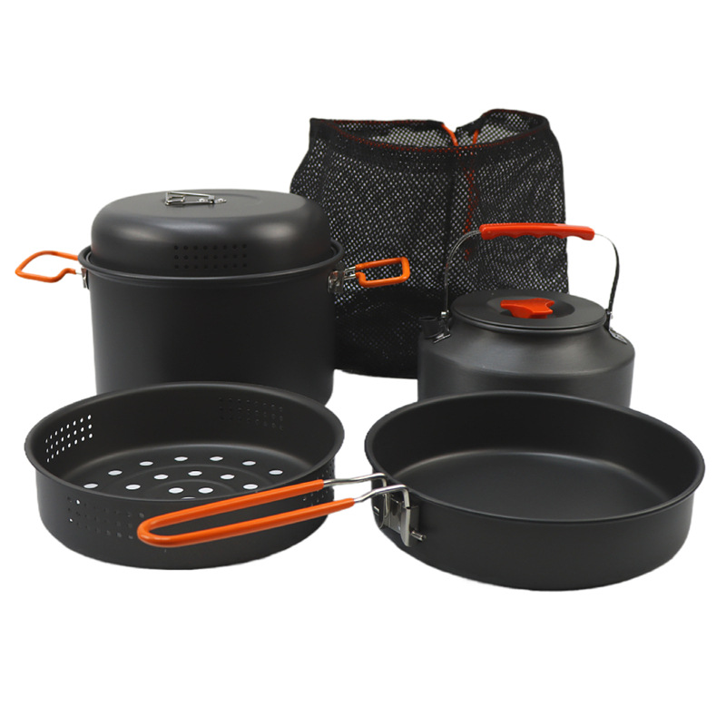 Outdoor Cookware Set Camping C - Camping Cooking Pot Set recension och pris