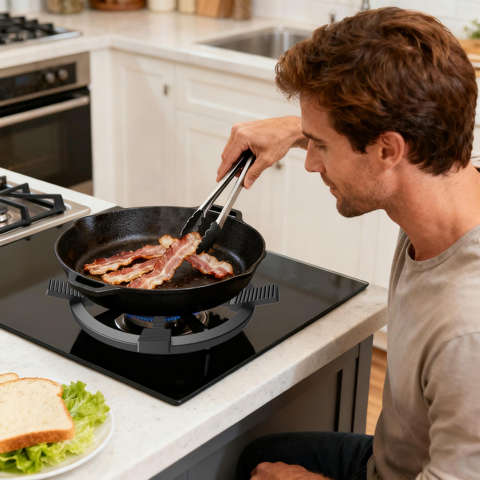 Stove Support Ring Non Slip Cl - Camping No Cooking Meals recension och pris