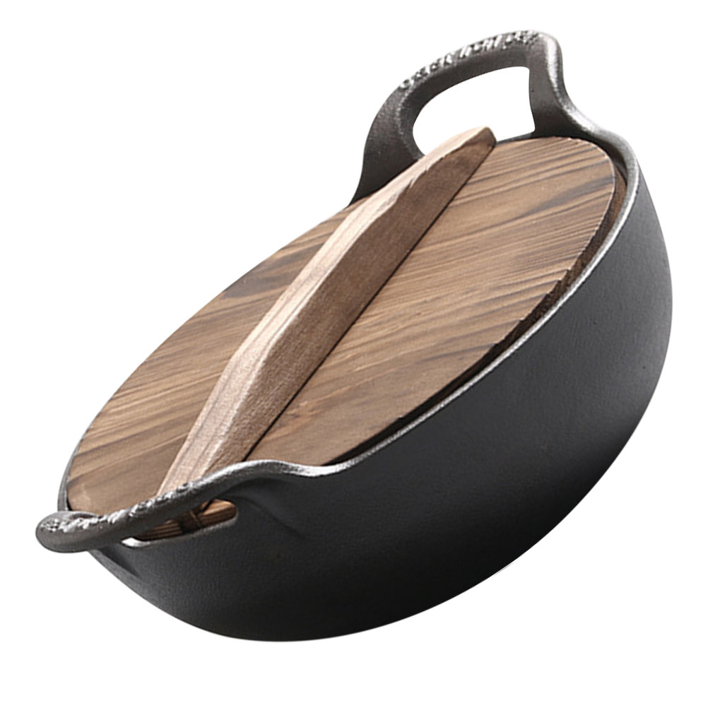 Versatile Cast Iron Cooking Po - Camping No Cooking Meals recension och pris