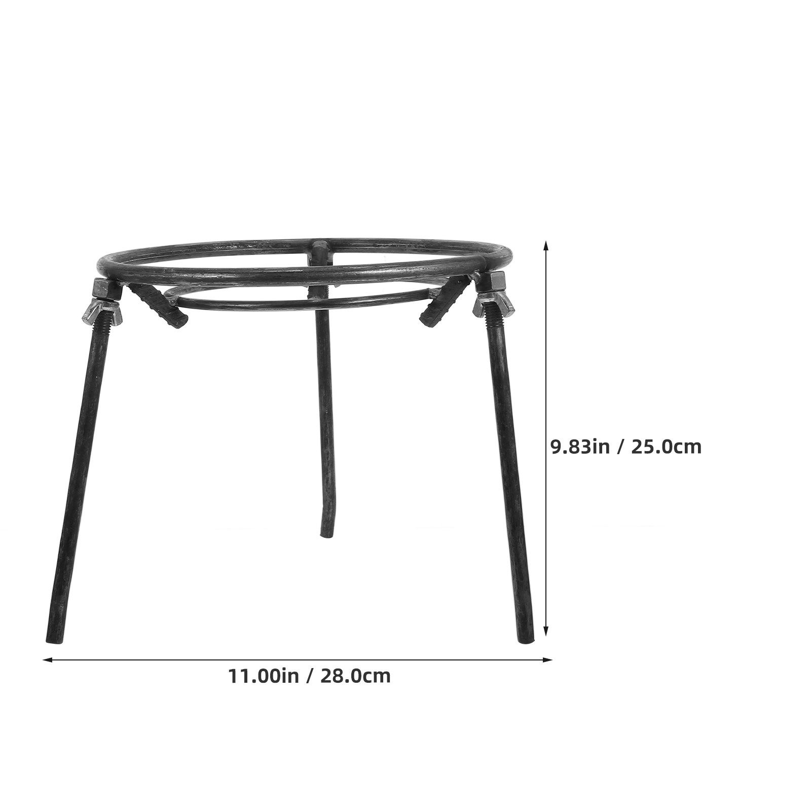 Detachable Triangular Pot Rack - Camping Cooking Ring recension och pris
