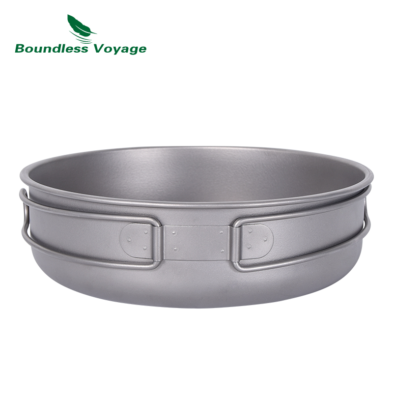 Boundless Voyage Titanium Non- - Camping Cooking Set Non Stick recension och pris
