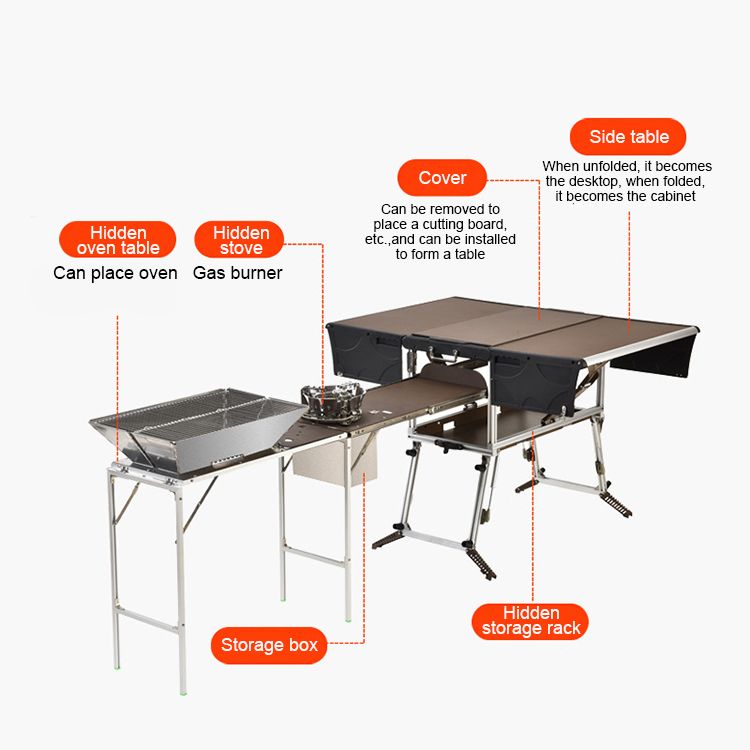 High Quality Foldable Outdoor  - Quality Camping Cooking Set recension och pris