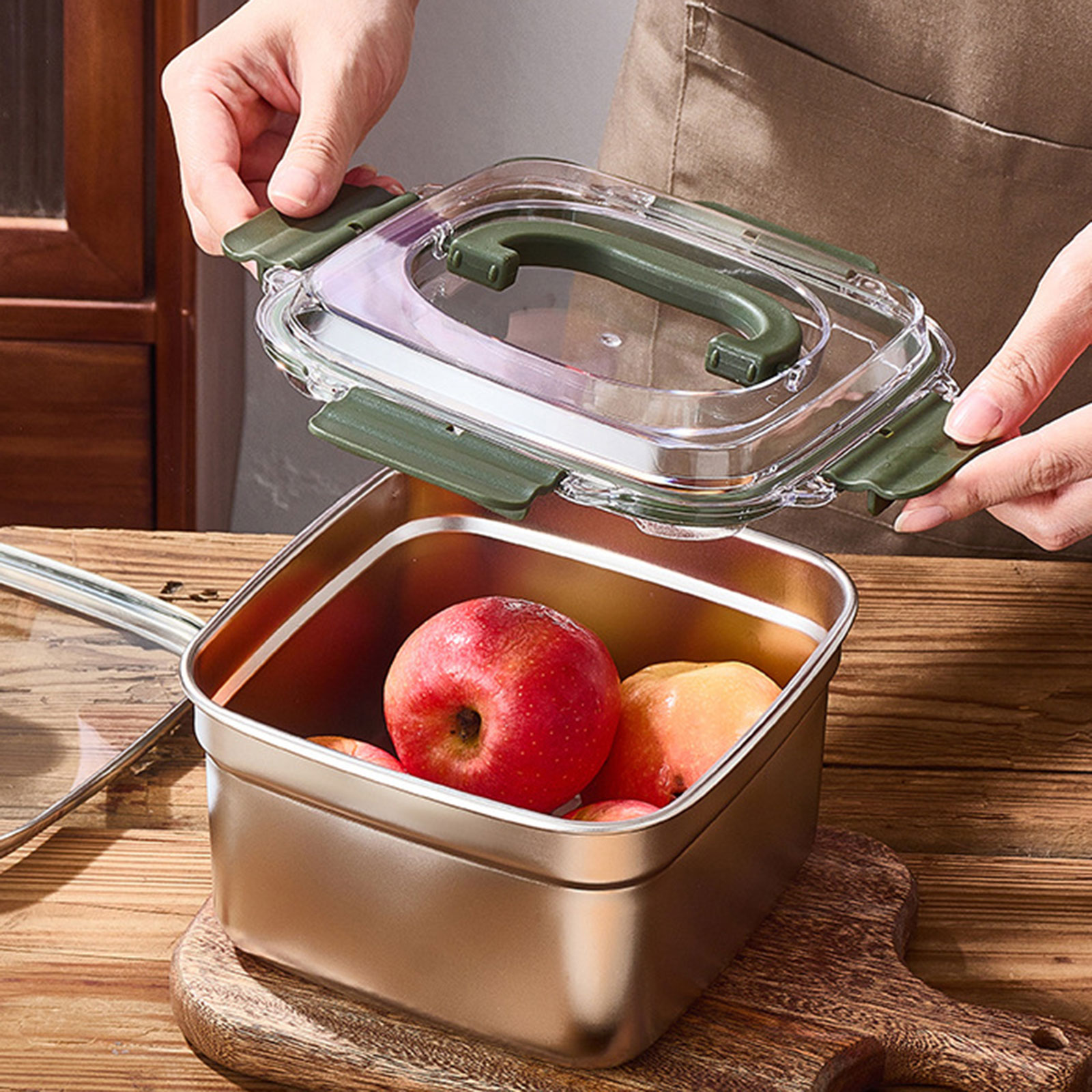 Mini Deep Fryer Pot for Campin - Camping Cooking Vegetables recension och pris