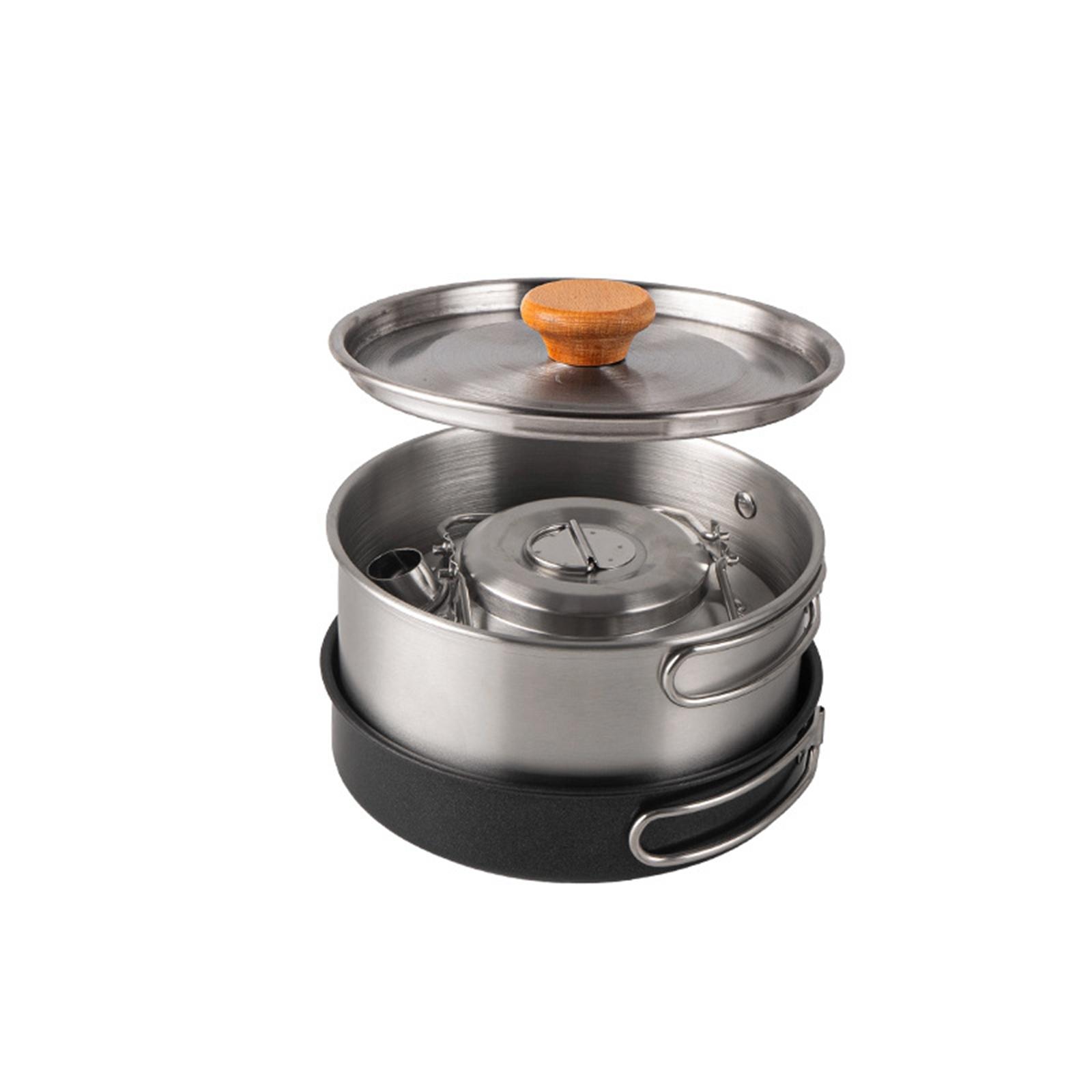 Camping Cookware Camping Cooki - Camping Cooking Set Non Stick recension och pris