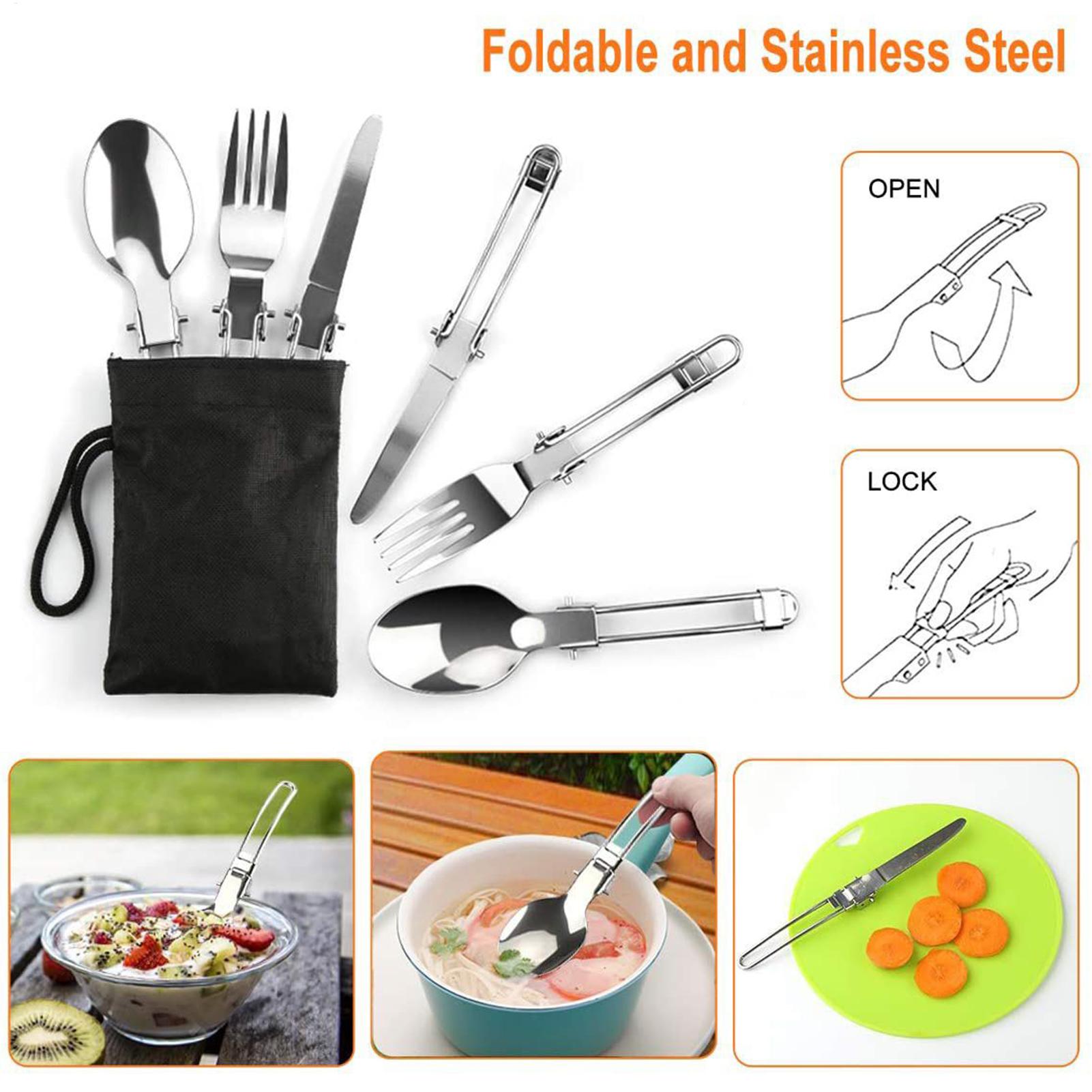Backpacking Cooking Set Campin - Camping Cooking Set Non Stick recension och pris