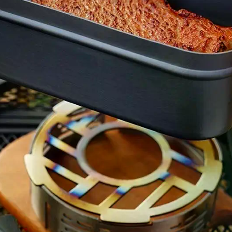 Outdoor Stove Windshield Porta - Camping Cooking Ring recension och pris