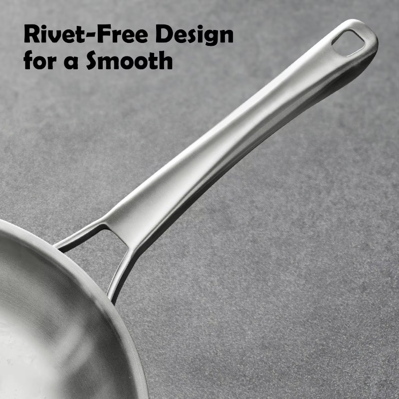 Three-layer stainless steel fr - Quality Camping Cooking Set recension och pris