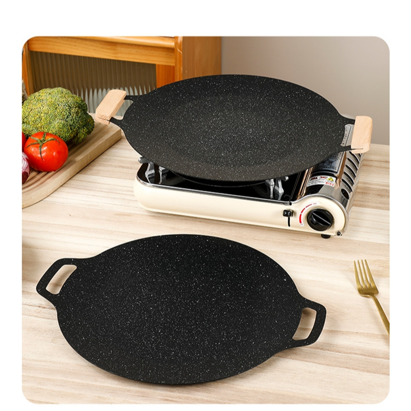 Home Use Non-stick Round Bbq G - Camping Cooking Frying Pan recension och pris