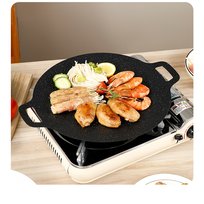 Home Use Non-stick Round Bbq G - Camping Cooking Frying Pan recension och pris